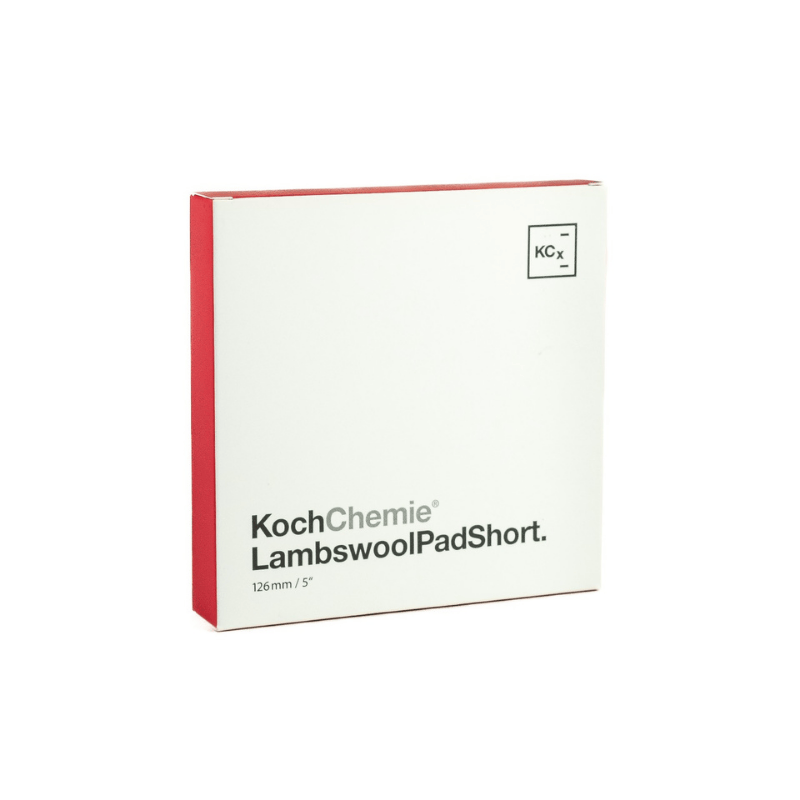 Koch Chemie Lambswool Pad Short 126mm (5”) – High Cut Polishing Pad