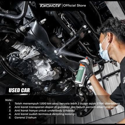 Booking Jasa Rush Protection Anti Karat Transparan Mobil Yang Sudah Digunakan