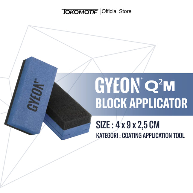 Gyeon Q2M Block Applicator 4x9x2,5 cm - Aplikator Coating
