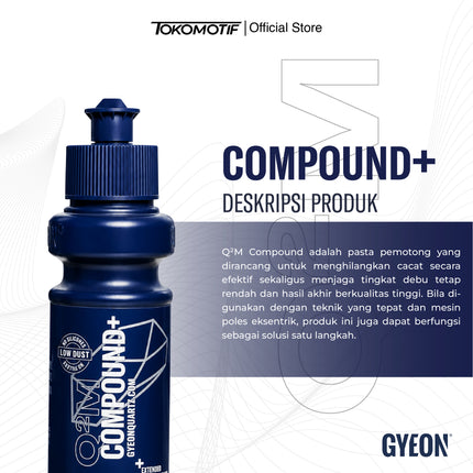 Gyeon Q2M Compound+ 120 ml - Kompon Poles
