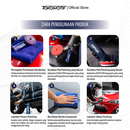 Gyeon Q2M Compound+ 120 ml - Kompon Poles