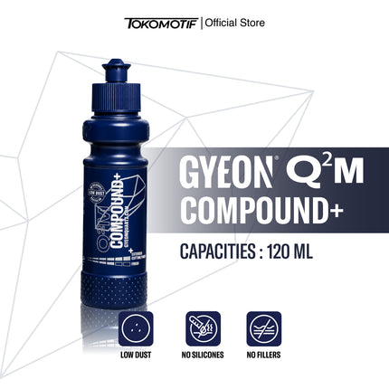Gyeon Q2M Compound+ 120 ml - Kompon Poles