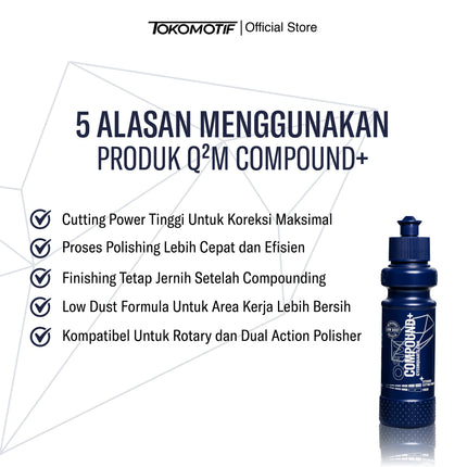 Gyeon Q2M Compound+ 120 ml - Kompon Poles