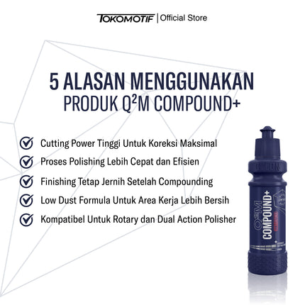 Gyeon Q2M Compound+ Redefined 250-1000 ml - Kompon Poles