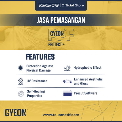 Booking Jasa Pemasangan Gyeon PPF Protect+ Tahan Hingga 10 Tahun Instant Healing