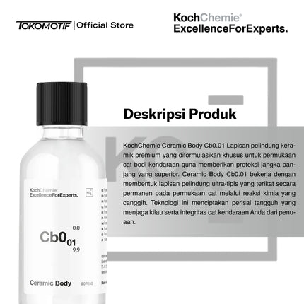 KochChemie Ceramic Body Cb0.01 30 ml - Coating