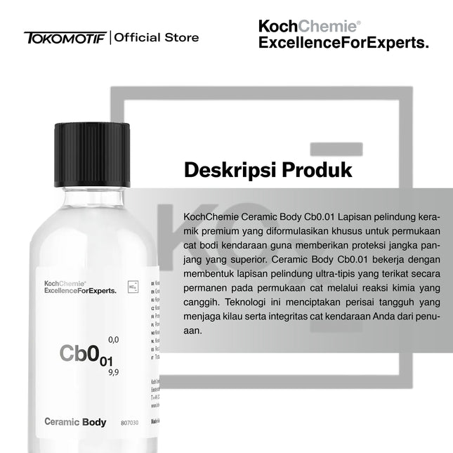 KochChemie Ceramic Body Cb0.01 30 ml - Coating