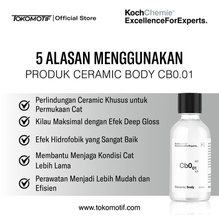 KochChemie Ceramic Body Cb0.01 30 ml - Coating
