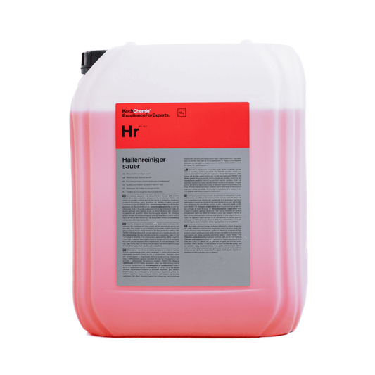 Koch Chemie Hallenreiniger sauer (Hr) 23kg – Acidic Industrial Floor Cleaner