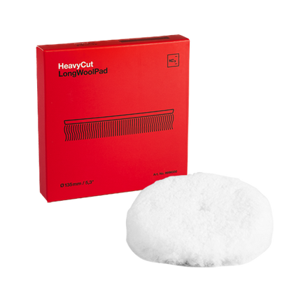 KochChemie Heavy Cut Long Wool Pad 135 mm