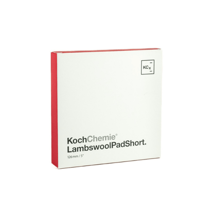 Koch Chemie Lambswool Pad Short 126mm (5”) – High Cut Polishing Pad