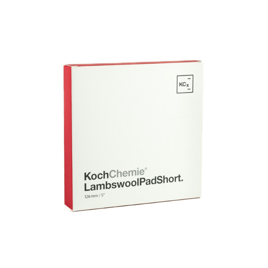 Koch Chemie Lambswool Pad Short 126mm (5”) – High Cut Polishing Pad
