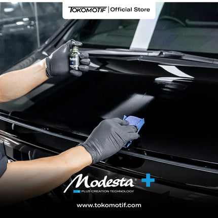 Booking Jasa Modesta Nano Ceramic Coating Private Label Body Only 3 Layer Tahan Hingga 10 Tahun