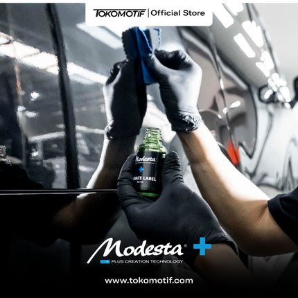 Booking Jasa Modesta Nano Ceramic Coating Private Label Body Only 3 Layer Tahan Hingga 10 Tahun