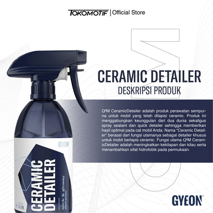 Gyeon Q2M Ceramic Detailer 500-1000 ml - Maintenance Body Mobil