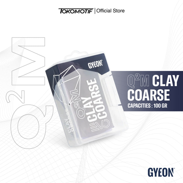 Gyeon Q2M Clay Coarse 100 gr - Pembersih Noda Aspal