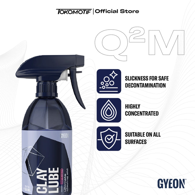 Gyeon Q2M Clay Lube Redefined 500ml - Cairan Pelumas Clay