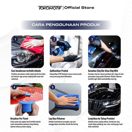 Gyeon Q2M Clay Lube Redefined 500ml - Cairan Pelumas Clay