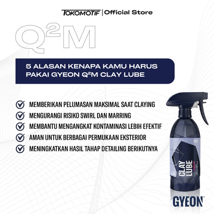 Gyeon Q2M Clay Lube Redefined 500ml - Cairan Pelumas Clay