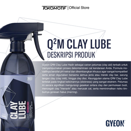 Gyeon Q2M Clay Lube Redefined 500ml - Cairan Pelumas Clay
