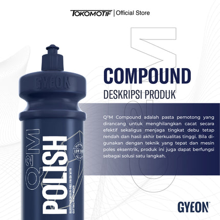 Gyeon Q2M Compound 120-1000 ml - Kompon Poles