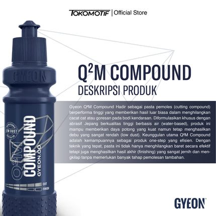 Gyeon Q2M Compound 120-1000 ml - Kompon Poles