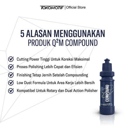 Gyeon Q2M Compound 120-1000 ml - Kompon Poles