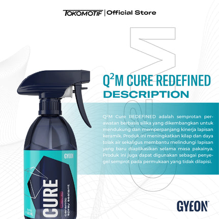Gyeon Q2M Cure Redefined 250-500 ml - Maintenance Body Mobil