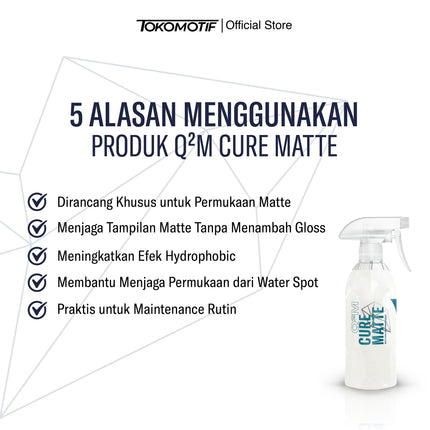 Gyeon Q2M Cure Matte 400 ml - Maintenance Body Mobil Matte