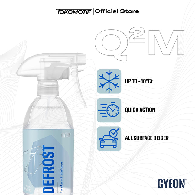 Gyeon Q2M DeFrost 500 ml - Cairan Pencair Es