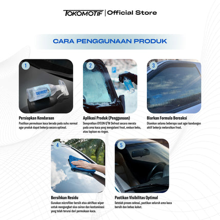Gyeon Q2M DeFrost 500 ml - Cairan Pencair Es