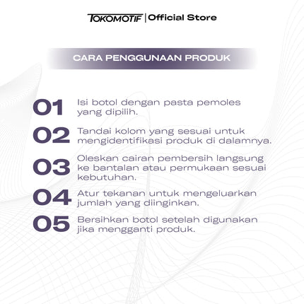 Gyeon Q2M Dispenser Bottle 300 ml - Wadah Kompon