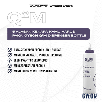 Gyeon Q2M Dispenser Bottle 300 ml - Wadah Kompon
