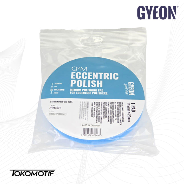 Gyeon Q²M Eccentric Polish 145mm x 20mm - Pad Poles