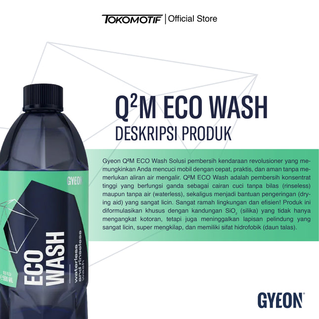 Gyeon Q2M Eco Wash 500 ml - Shampo