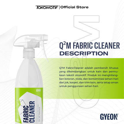 Gyeon Q2M Fabric cleaner 1000 ml - Pembersih Kain
