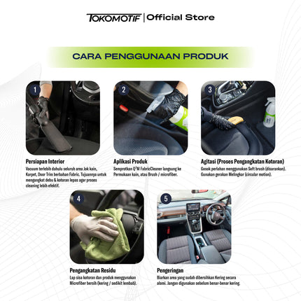 Gyeon Q2M Fabric cleaner 1000 ml - Pembersih Kain
