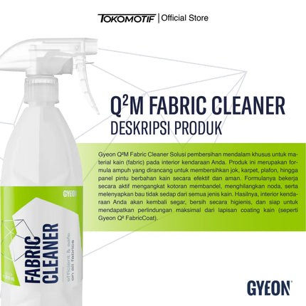 Gyeon Q2M Fabric cleaner 1000 ml - Pembersih Kain