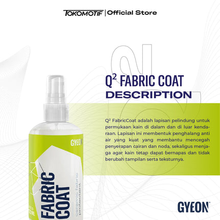 Gyeon Q2 Fabric Coat 120 ml - Coating Kain
