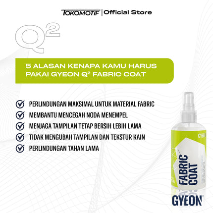 Gyeon Q2 Fabric Coat 120 ml - Coating Kain
