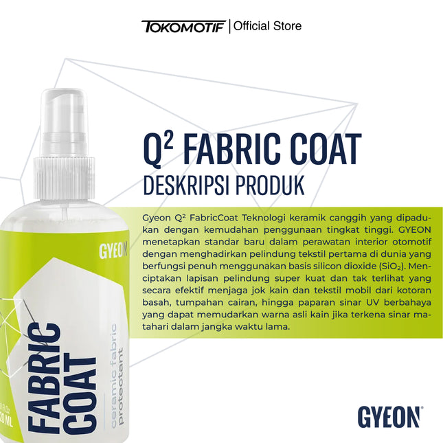 Gyeon Q2 Fabric Coat 120 ml - Coating Kain