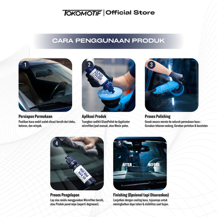 Gyeon Q2M Glass Polish  120 ml - Kompon Poles Kaca