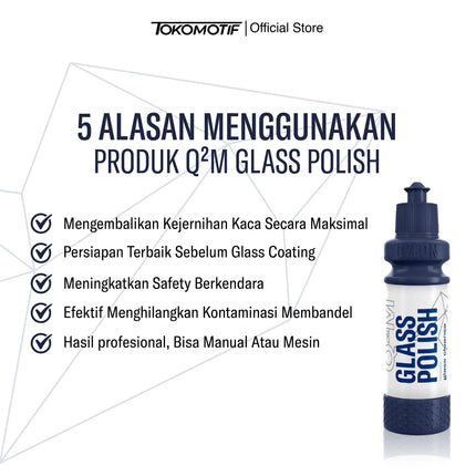 Gyeon Q2M Glass Polish  120 ml - Kompon Poles Kaca