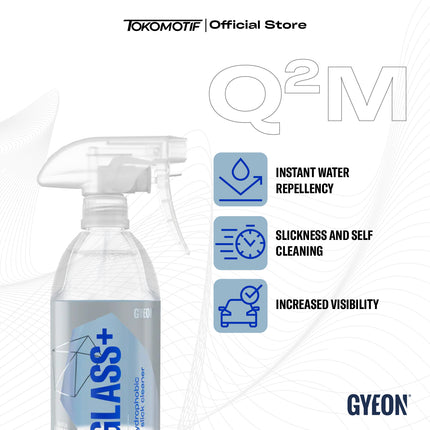 Gyeon Q2M Glass+ 500 ml - Pembersih Kaca