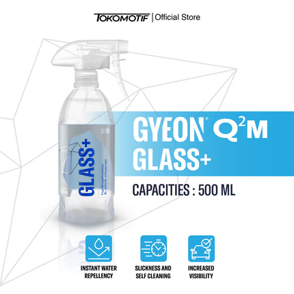 Gyeon Q2M Glass+ 500 ml - Pembersih Kaca