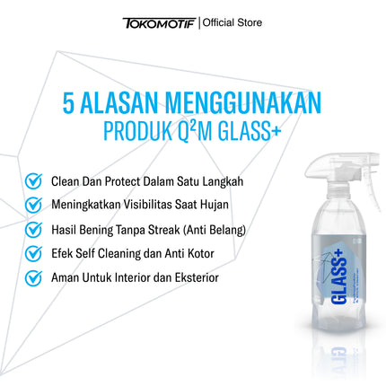 Gyeon Q2M Glass+ 500 ml - Pembersih Kaca