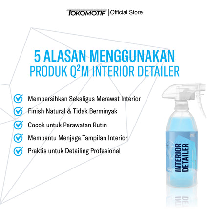 Gyeon Q2M Interior Detailer 500-1000 ml - Pembersih Interior