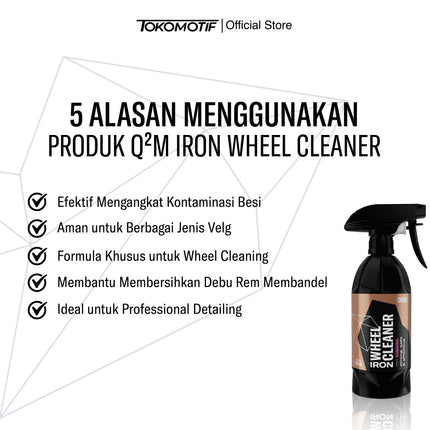 Gyeon Q2M Iron wheel Cleaner Redefined 500 ml - Pembersih Velg