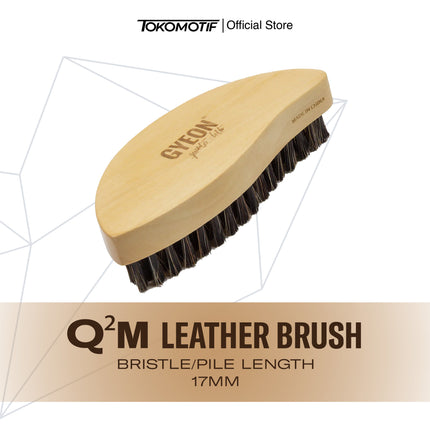 Gyeon Q2M Leather Brush - Sikat Kulit