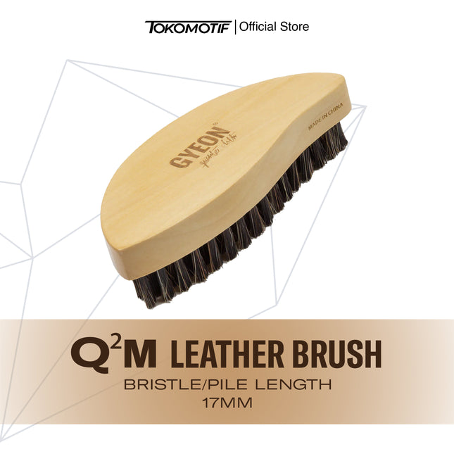 Gyeon Q2M Leather Brush - Sikat Kulit
